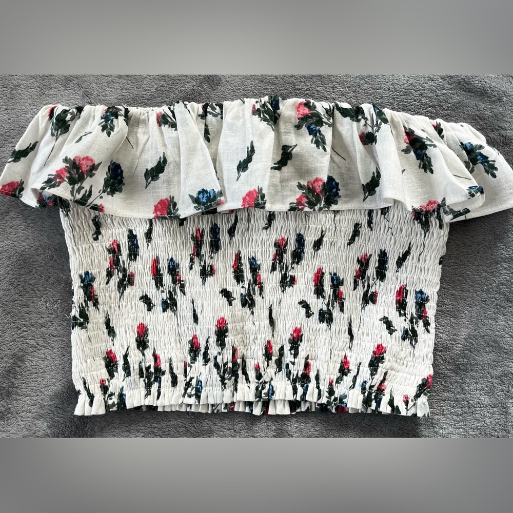 Olivaceous Off the Shoulder Top